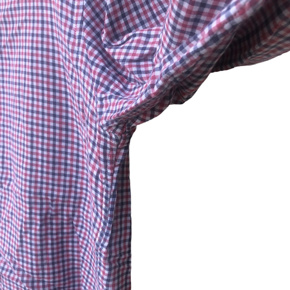 Gap Red and Blue Plaid Oxford Size XL - Picture 5 of 14